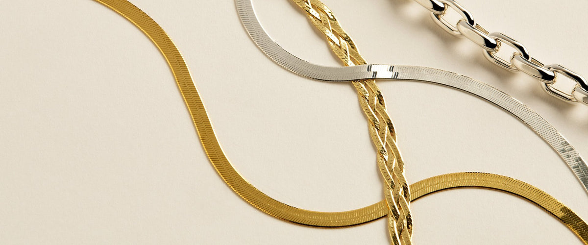 925 Sterling Silver Minimalist Flat Snake Chain Necklace, 18K Gold Plated Simple Chain Neck Jewelry, Jewels Gift,Necklace for Women,Temu