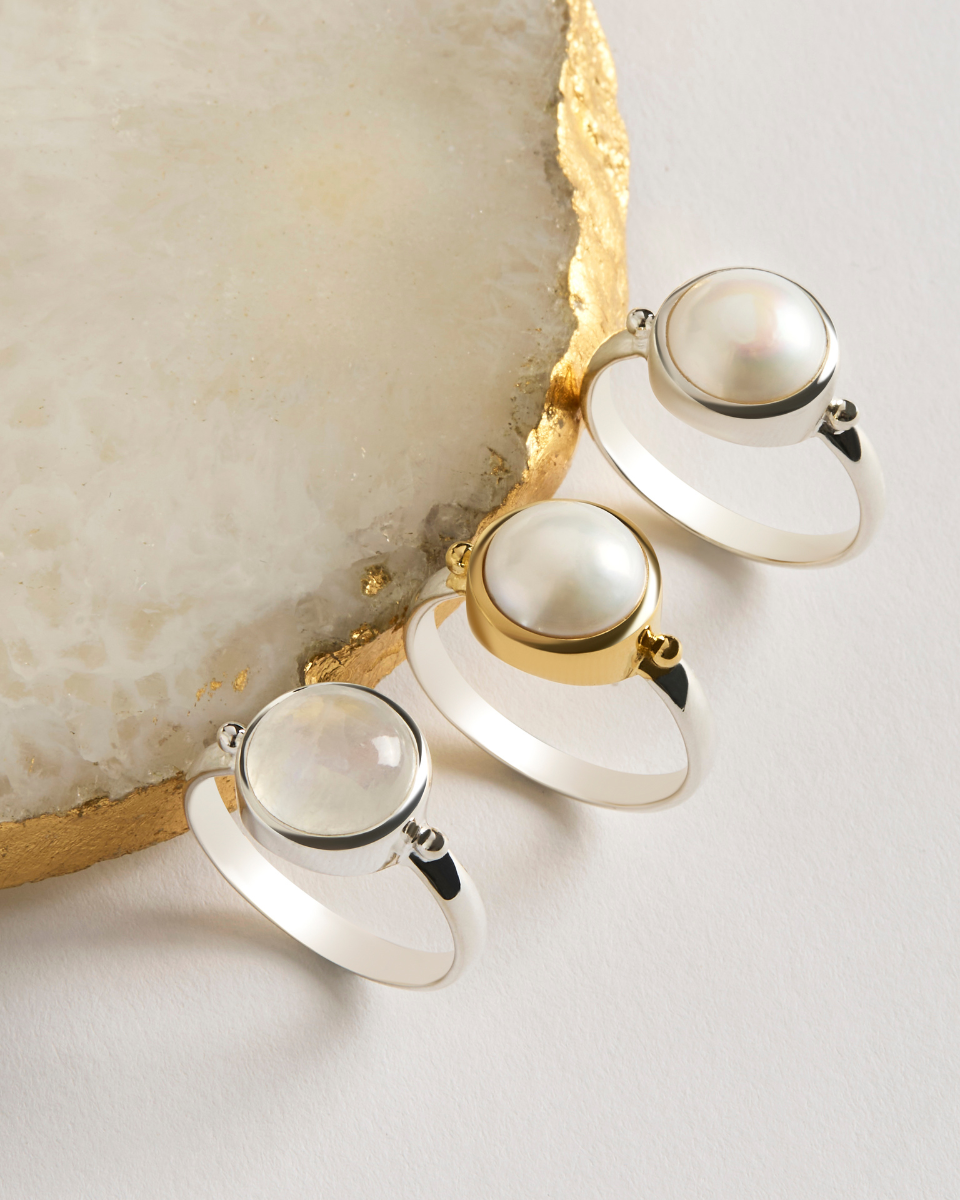 Garland Pearl Ring