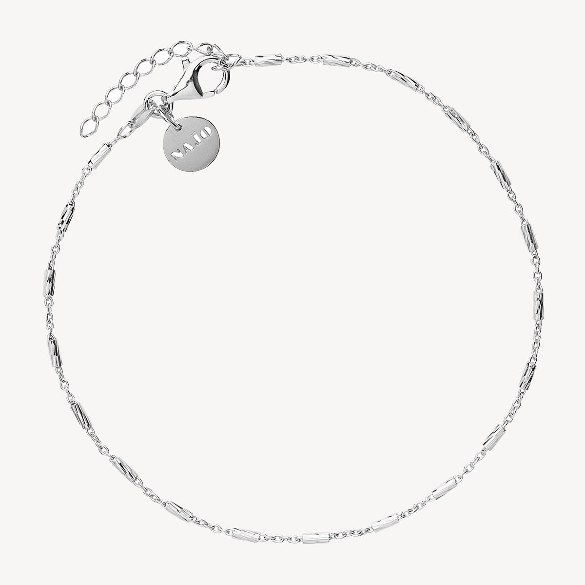 Sterling Silver Equilibrium Chain Anklet