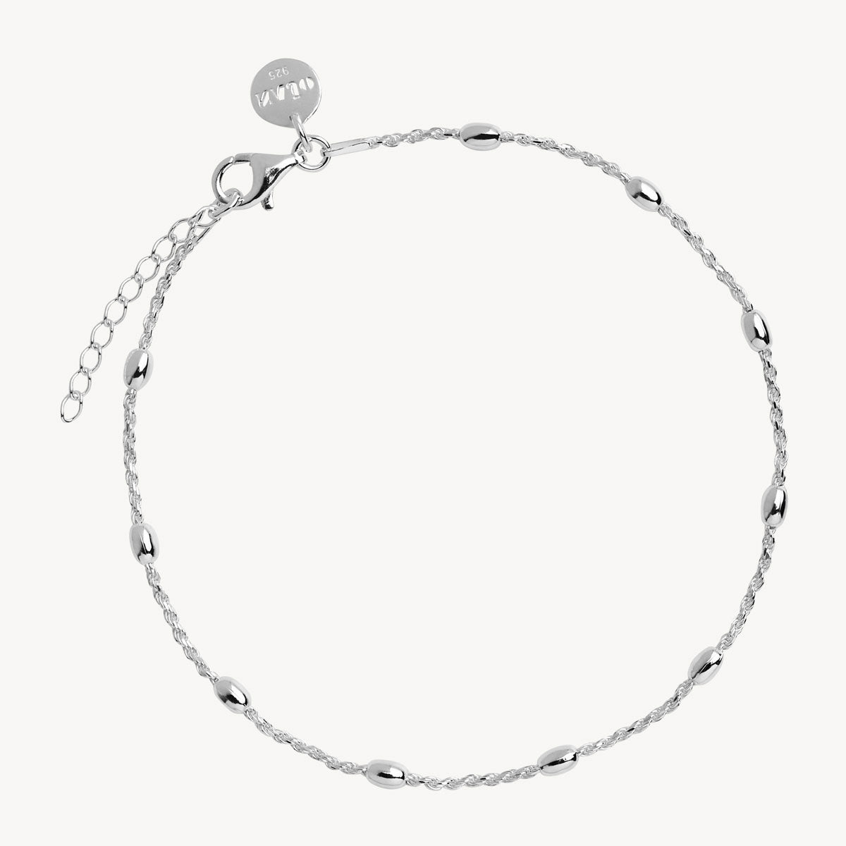 Sterling Silver Cassiopeia Anklet