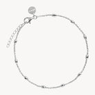 Sterling Silver Cassiopeia Anklet
