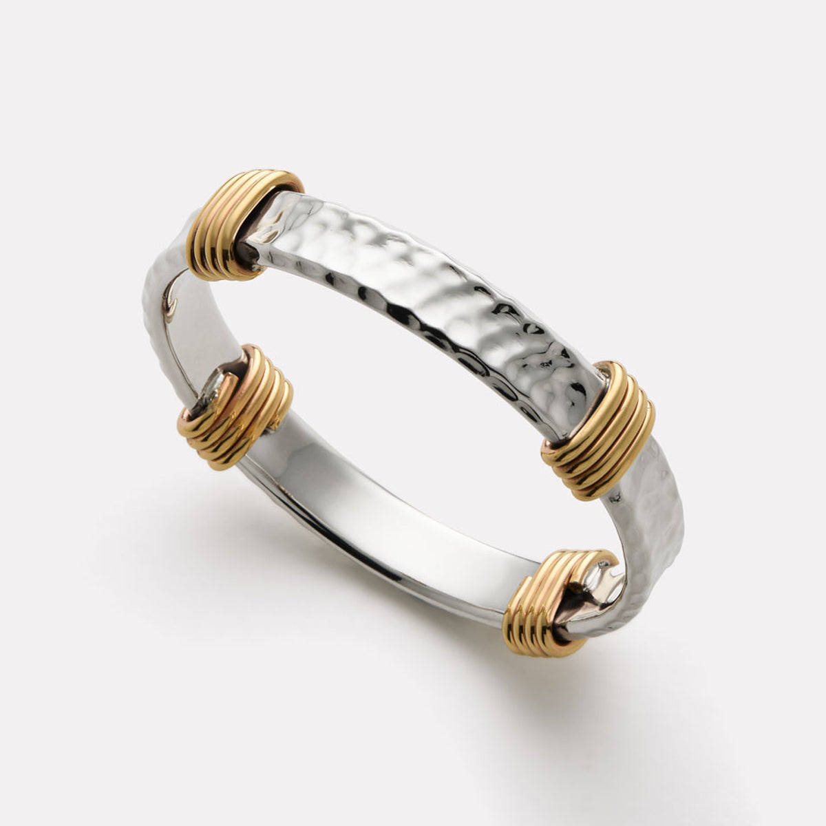 Sil Tumbaga Tumbaga Amarres Wide Bangle