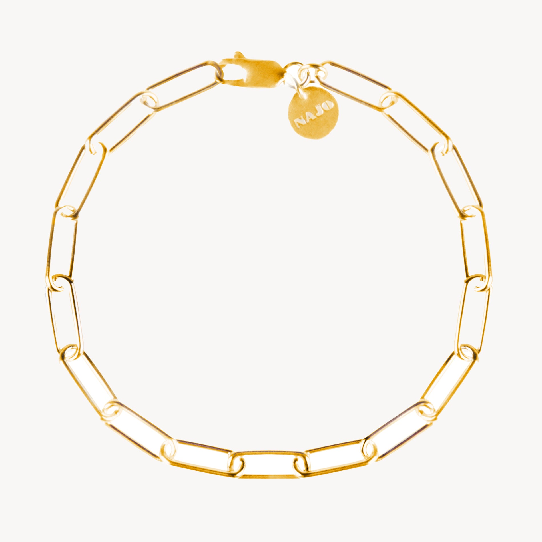 Yellow Gold Vista Chain Bracelet