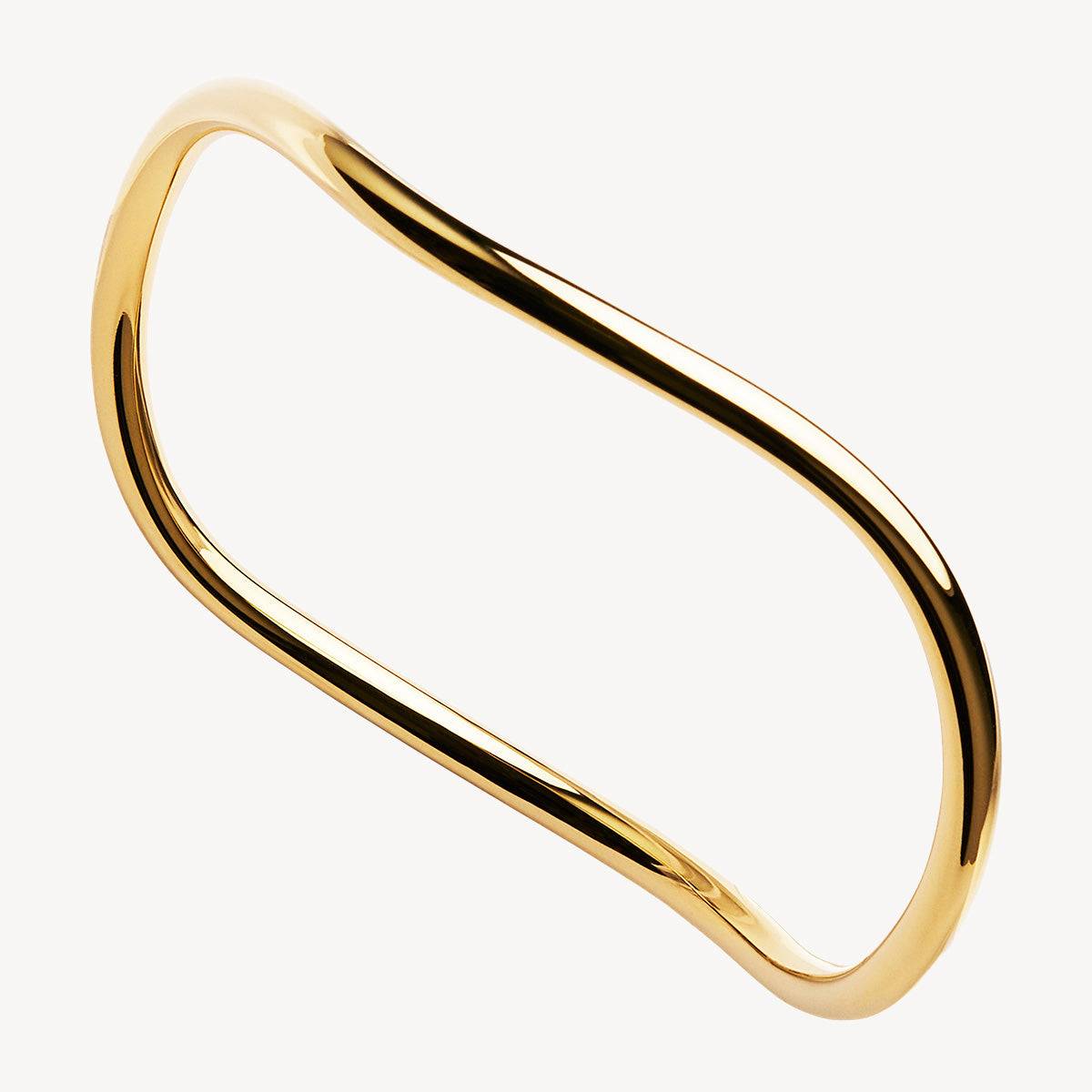 Yellow Gold Island of Dreams Bangle