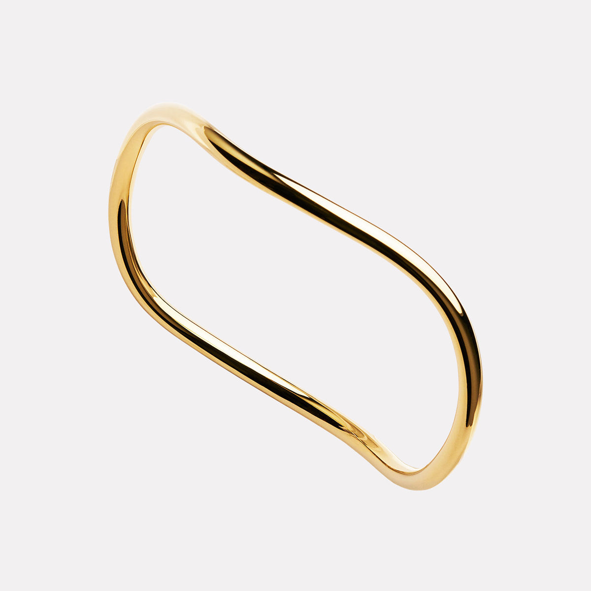 Yellow Gold Island of Dreams Bangle