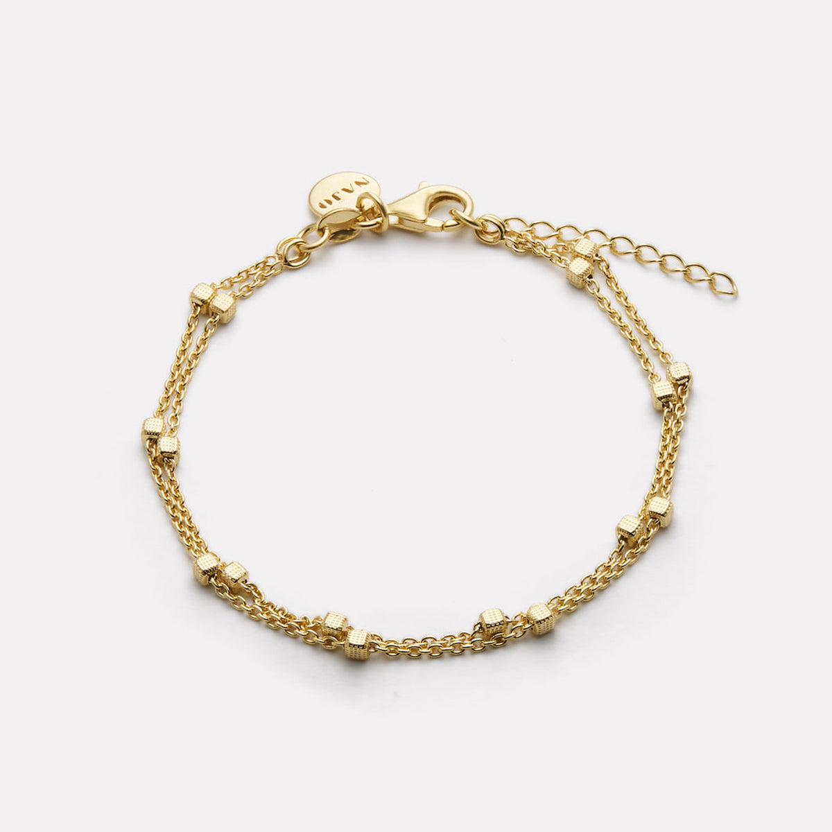 Yellow Gold Birdsong Chain Bracelet (18.5cm + 3cm ext)