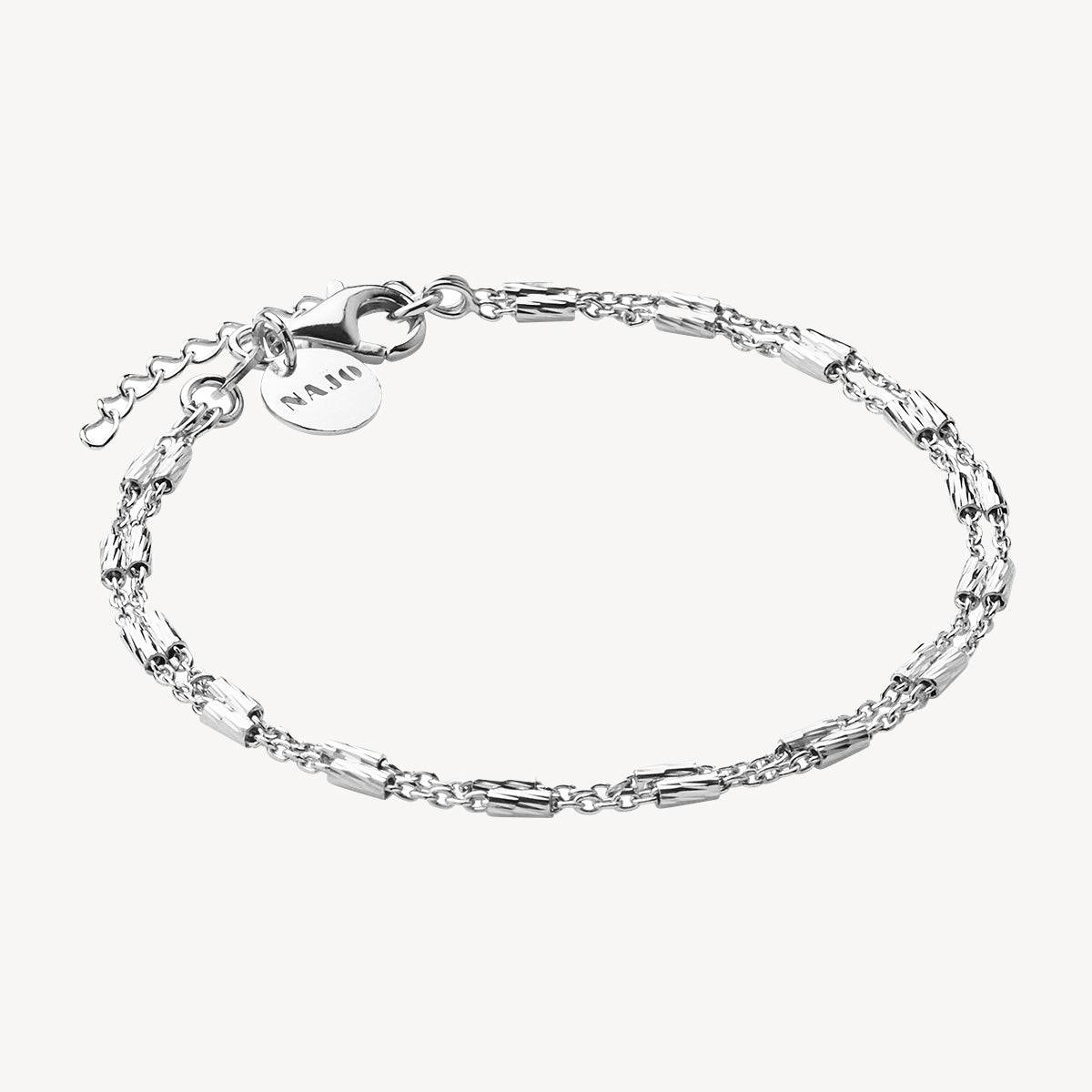Equilibrium Double-Strand Bracelet (18.5cm + 3cm ext)