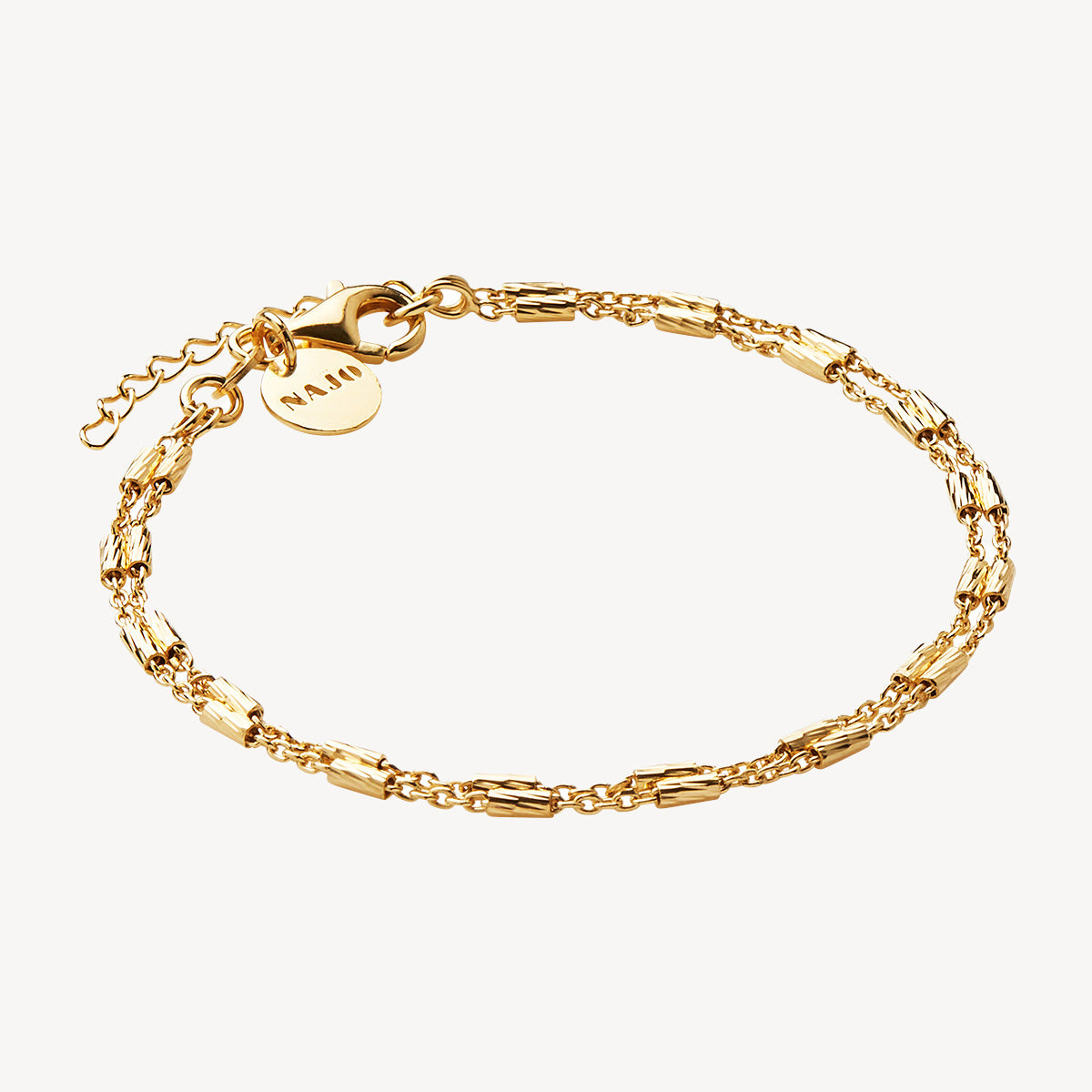 Equilibrium Double-Strand Bracelet (18.5cm + 3cm ext)