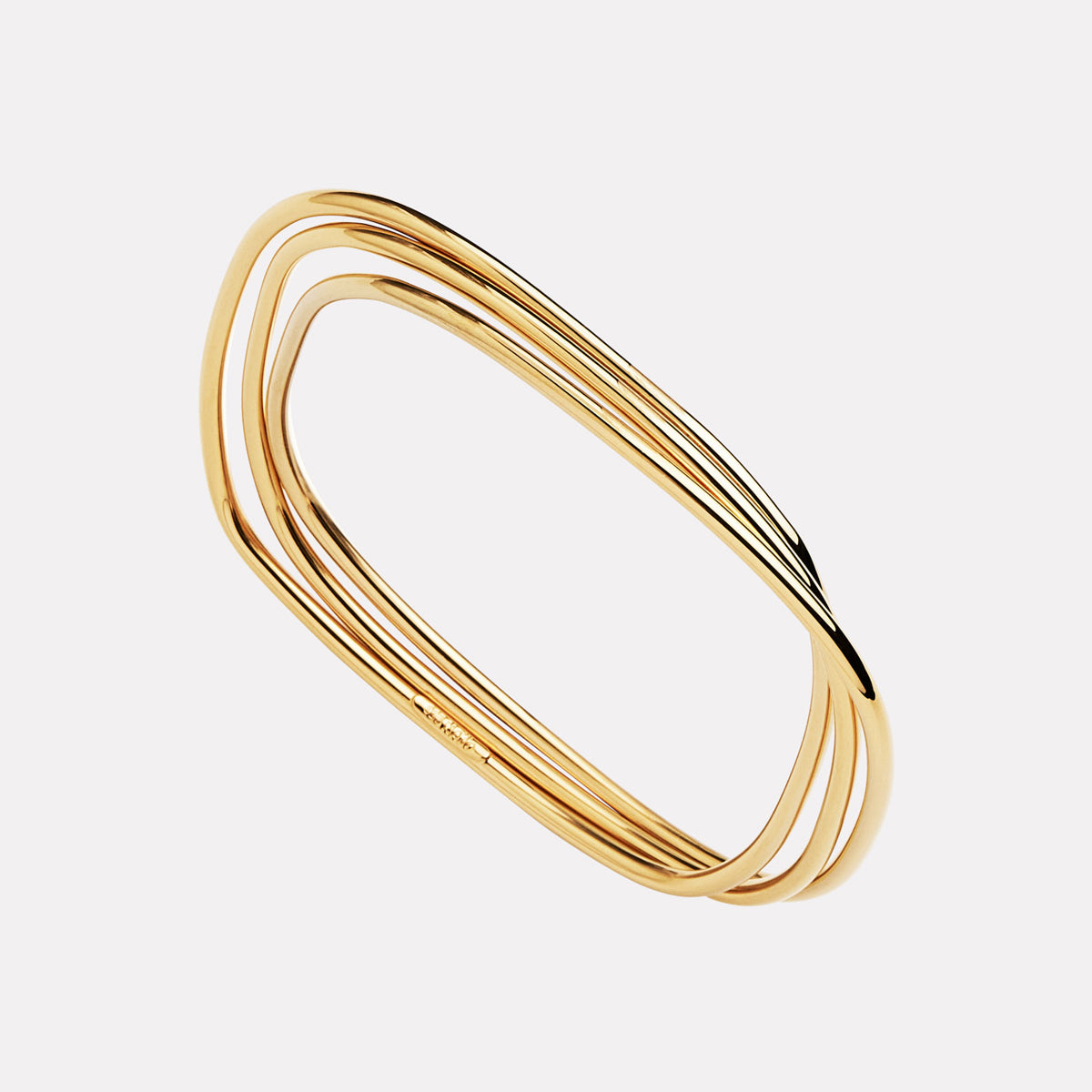 Yellow Gold Galaxy Bangle