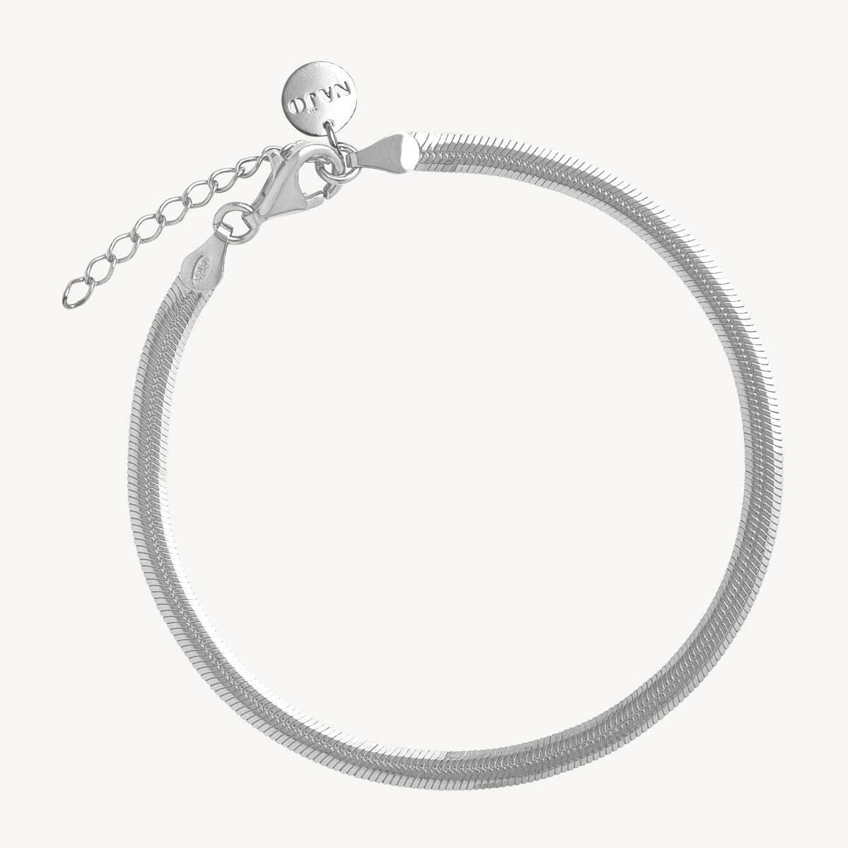 Sterling Silver Celestine Bracelet (Fine)
