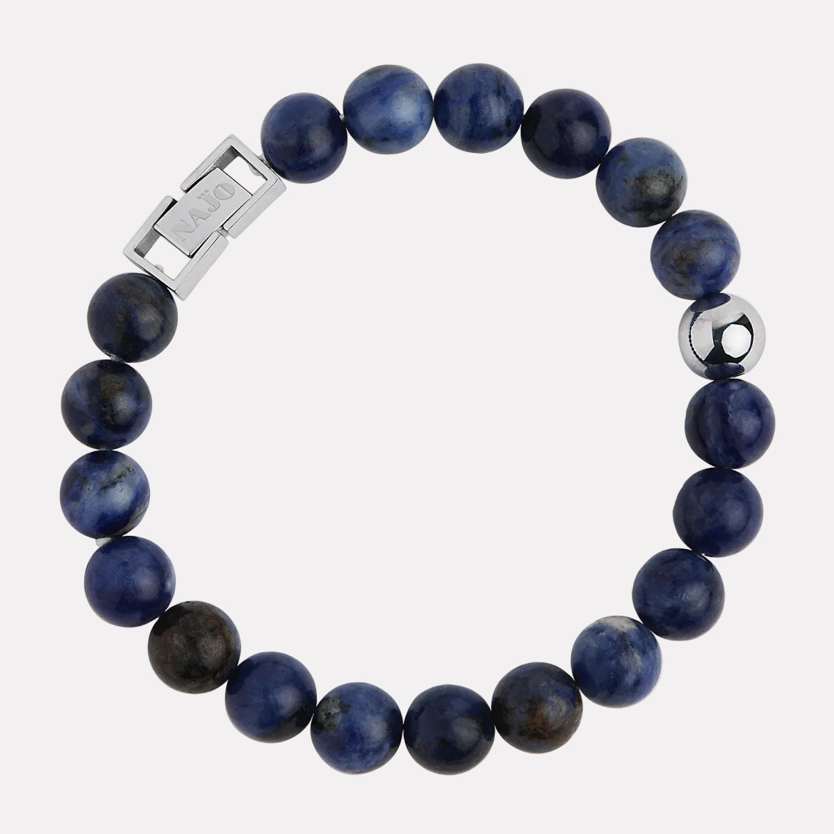 Atlas Men's 10mm Beaded Sodalite Bracelet