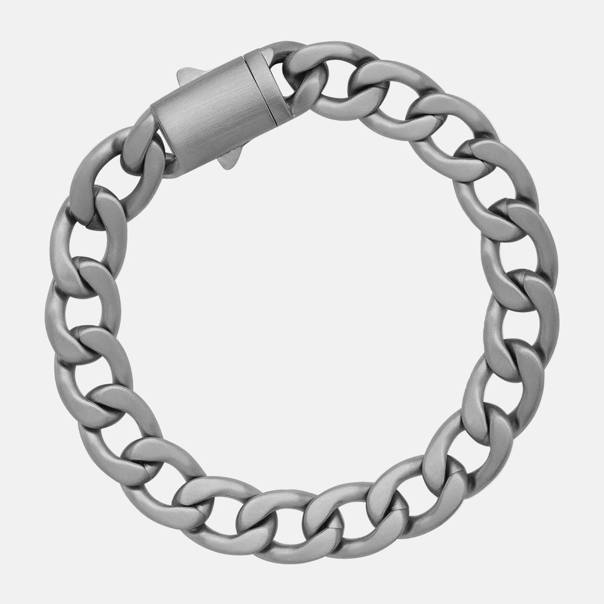Stainless Steel Forge Men's Steel Chain Bracelet