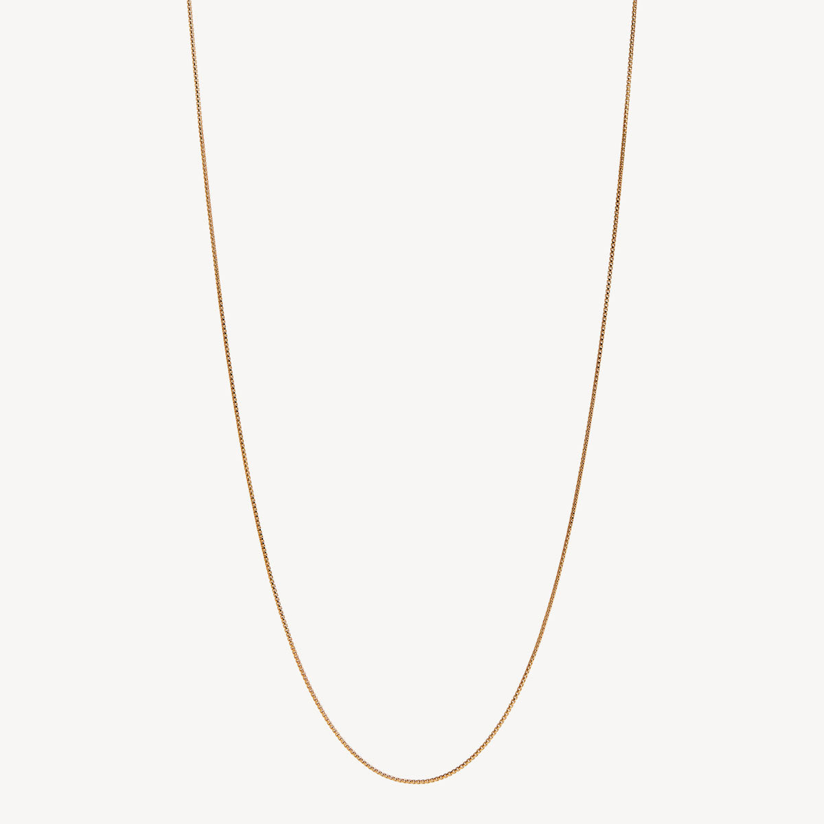 Yellow Gold Box Chain