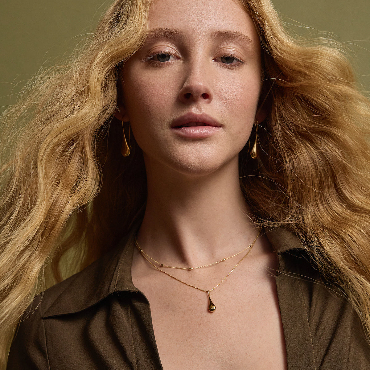 Weeping Woman Earring