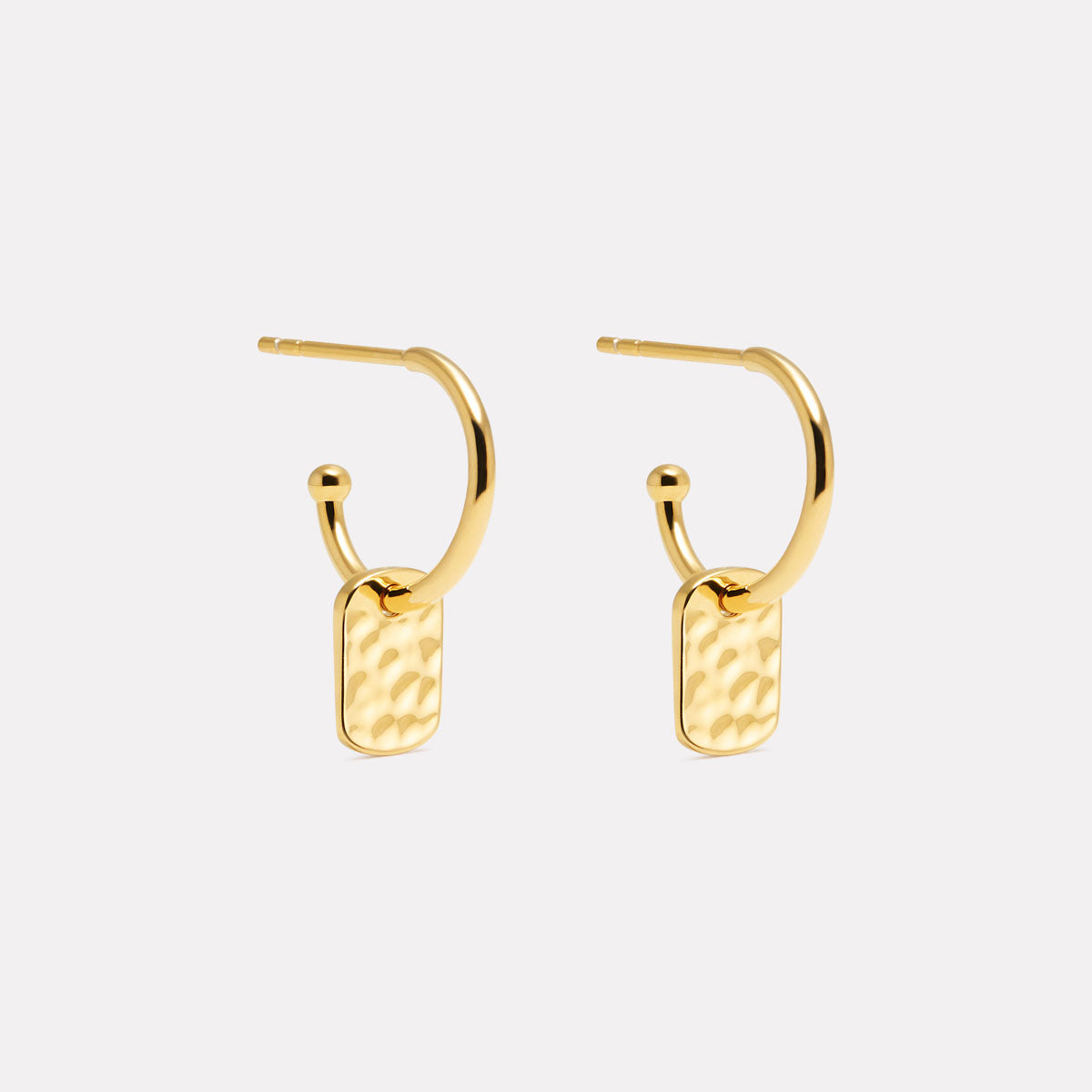 Yellow Gold Tigger Earrings