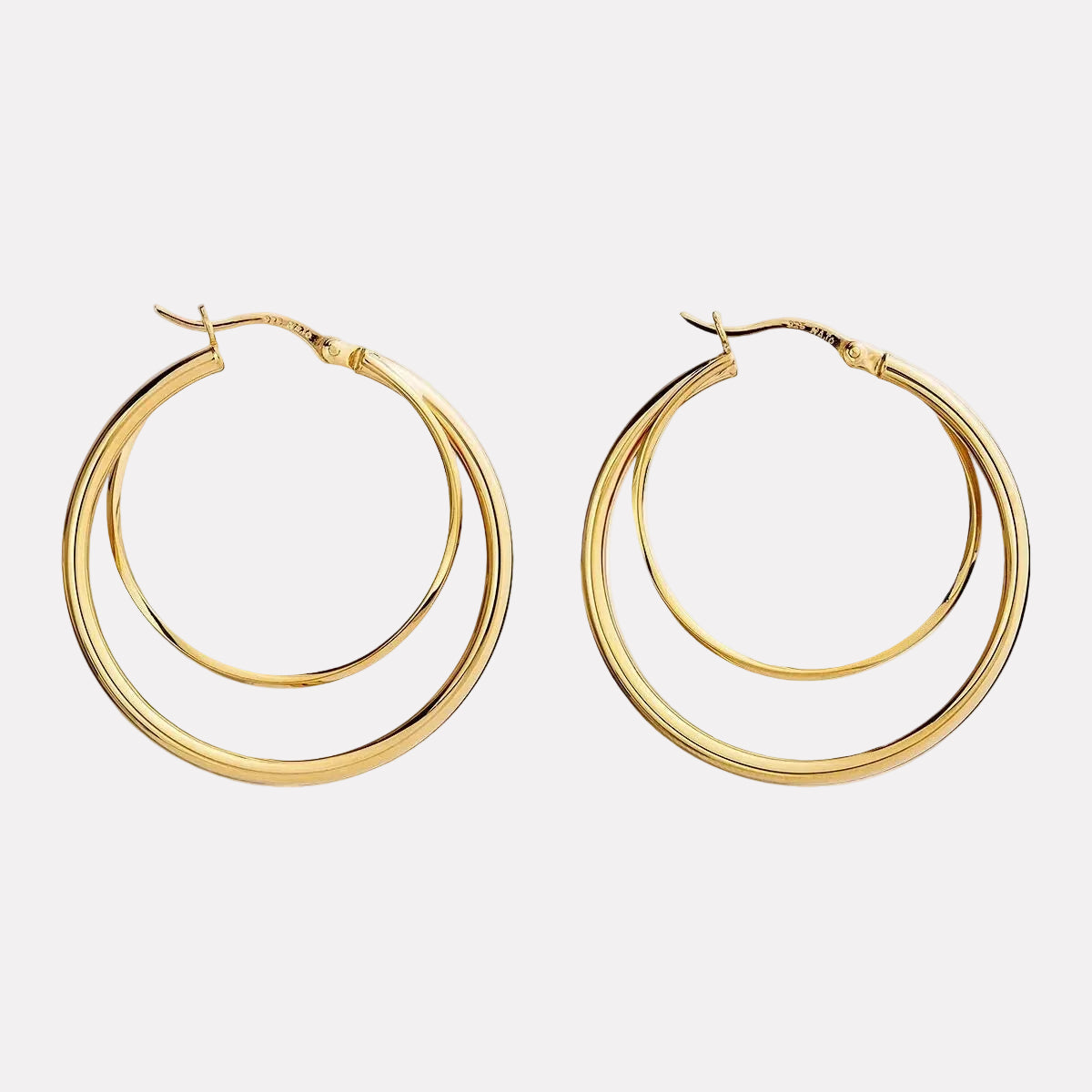 Whirlpool Hoop Earrings