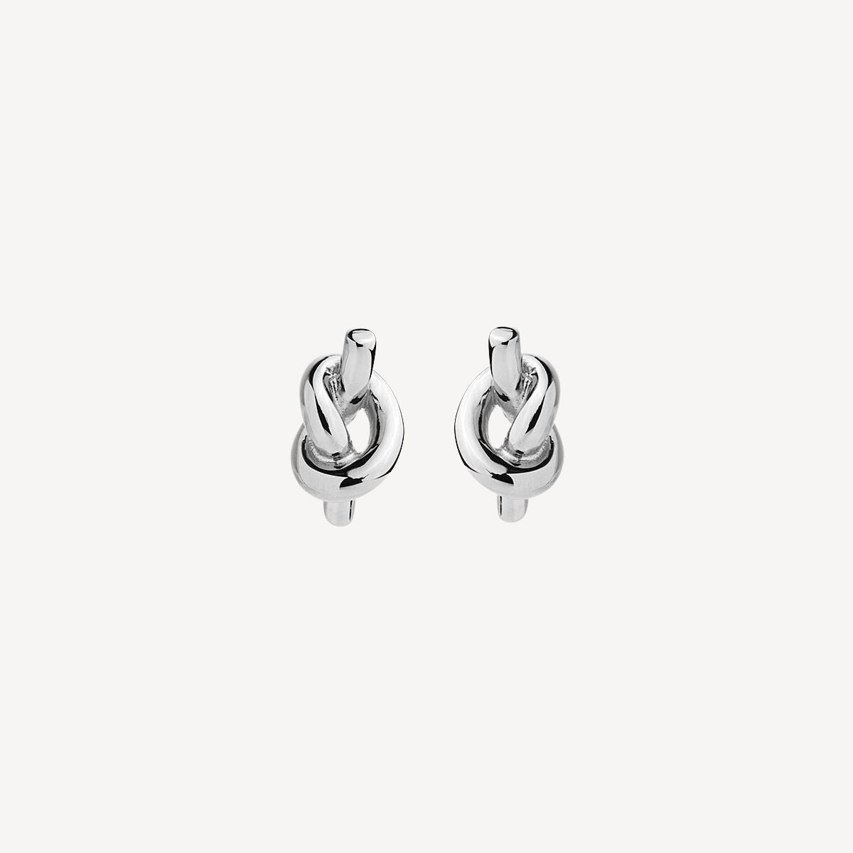 Sterling Silver Nature’s Knot Stud Earrings