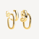 Yellow Gold The Illusionist Earrings