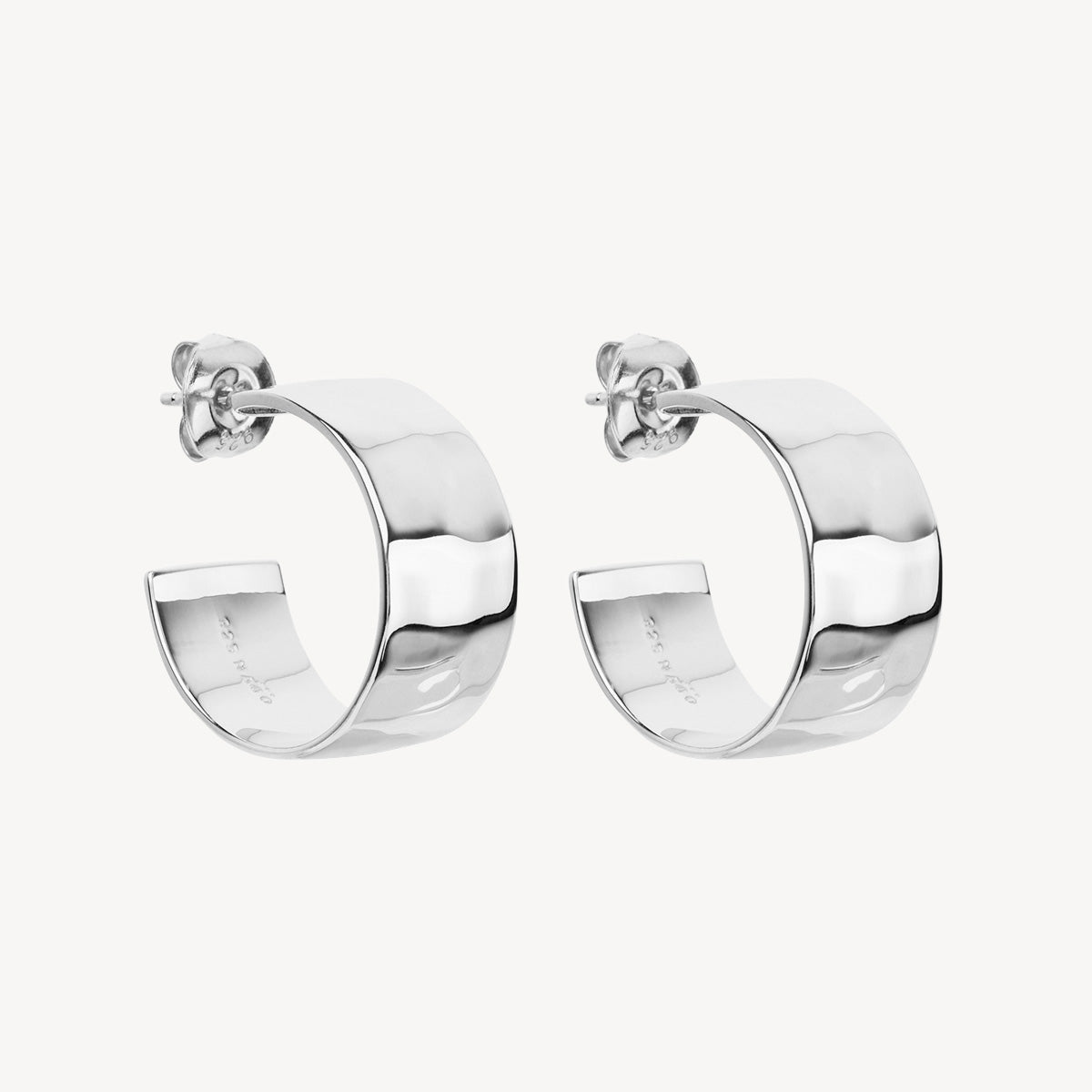 Sterling Silver La Dolce Vita Hoop Earrings