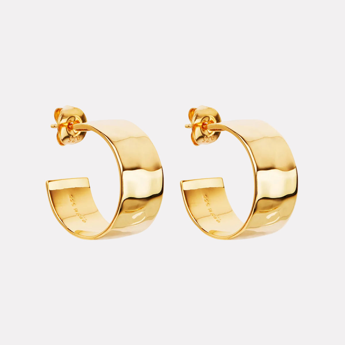 Yellow Gold La Dolce Vita Hoop Earrings