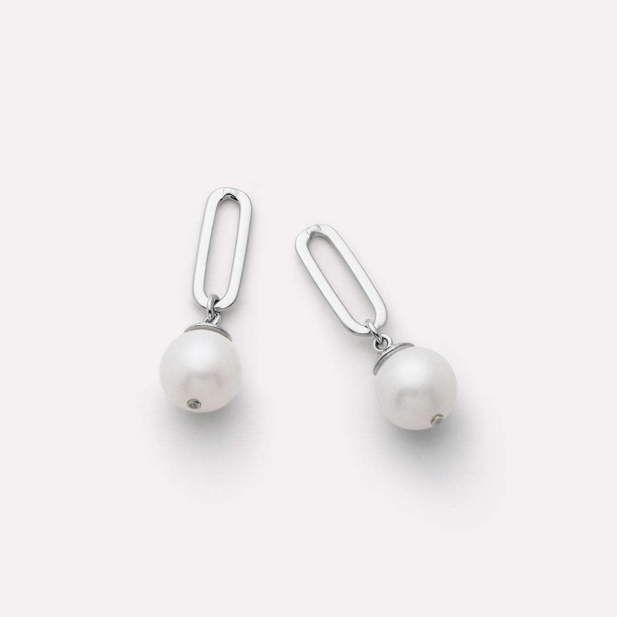The Enchantress Pearl Drop Stud Earrings