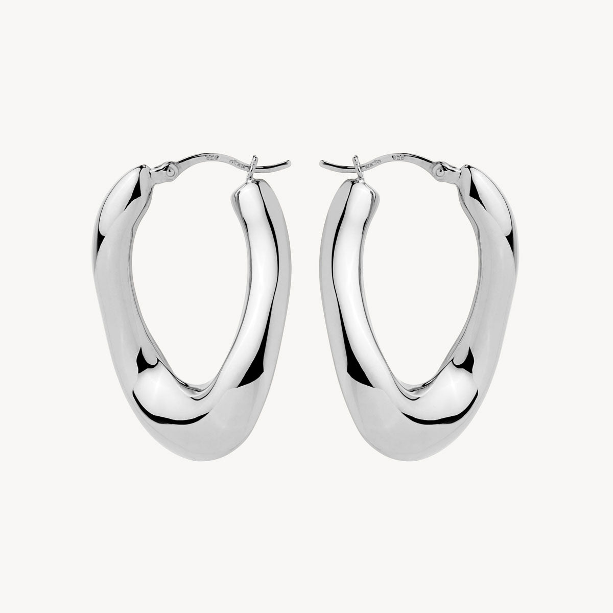 Gravity Hoop Earrings