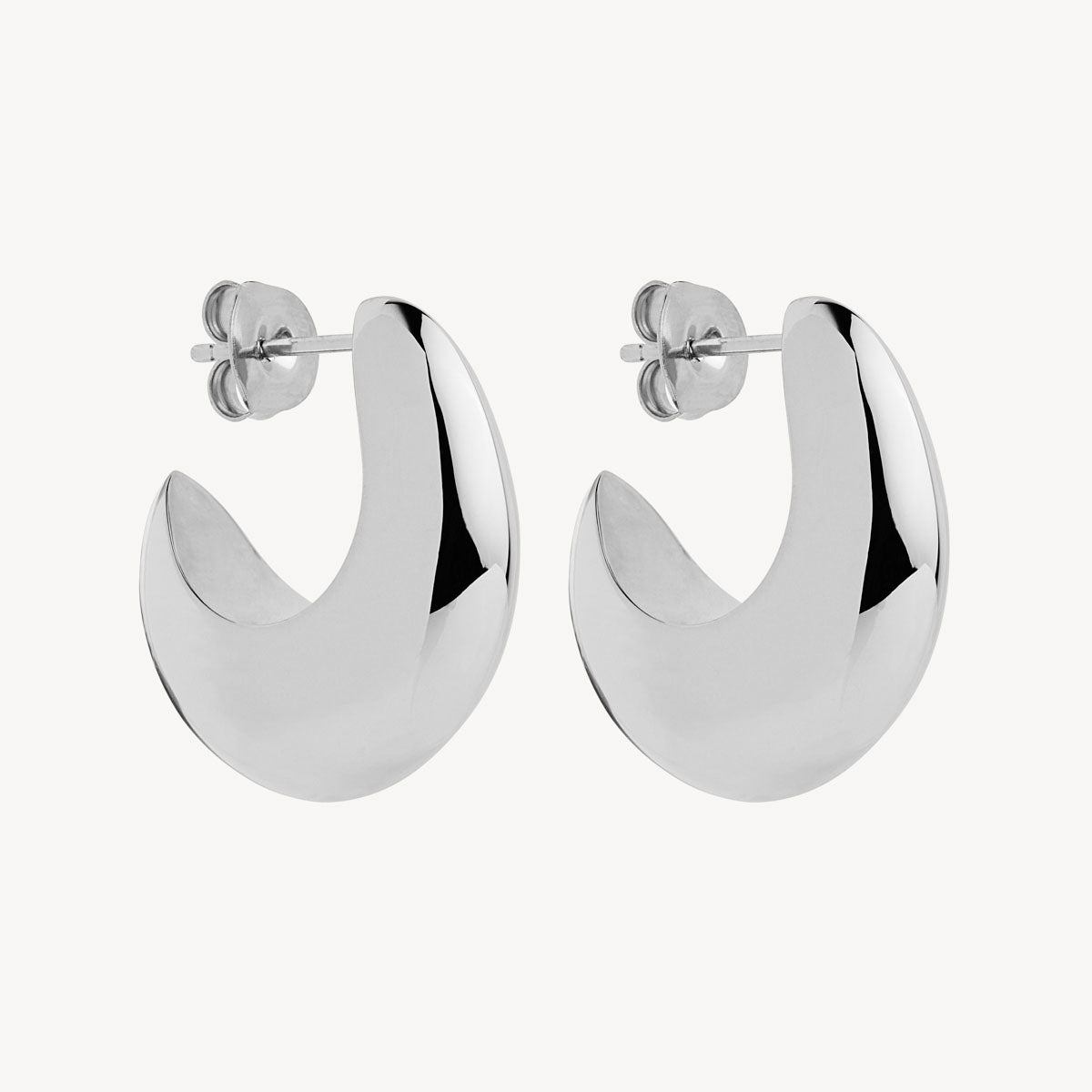 Sterling Silver Umbra Earrings