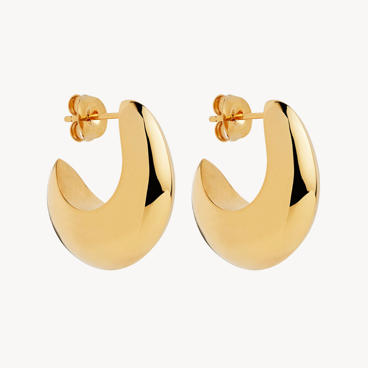 Yellow Gold Umbra Earrings