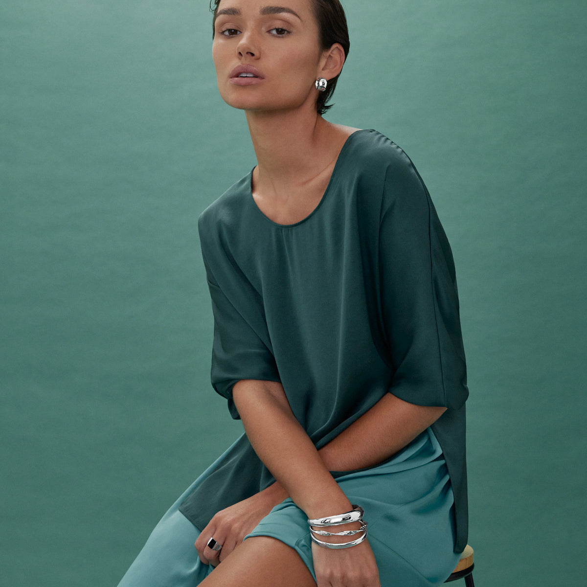 Daynight Huggie Earrings