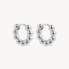 Sterling Silver Constellation Huggie Earrings