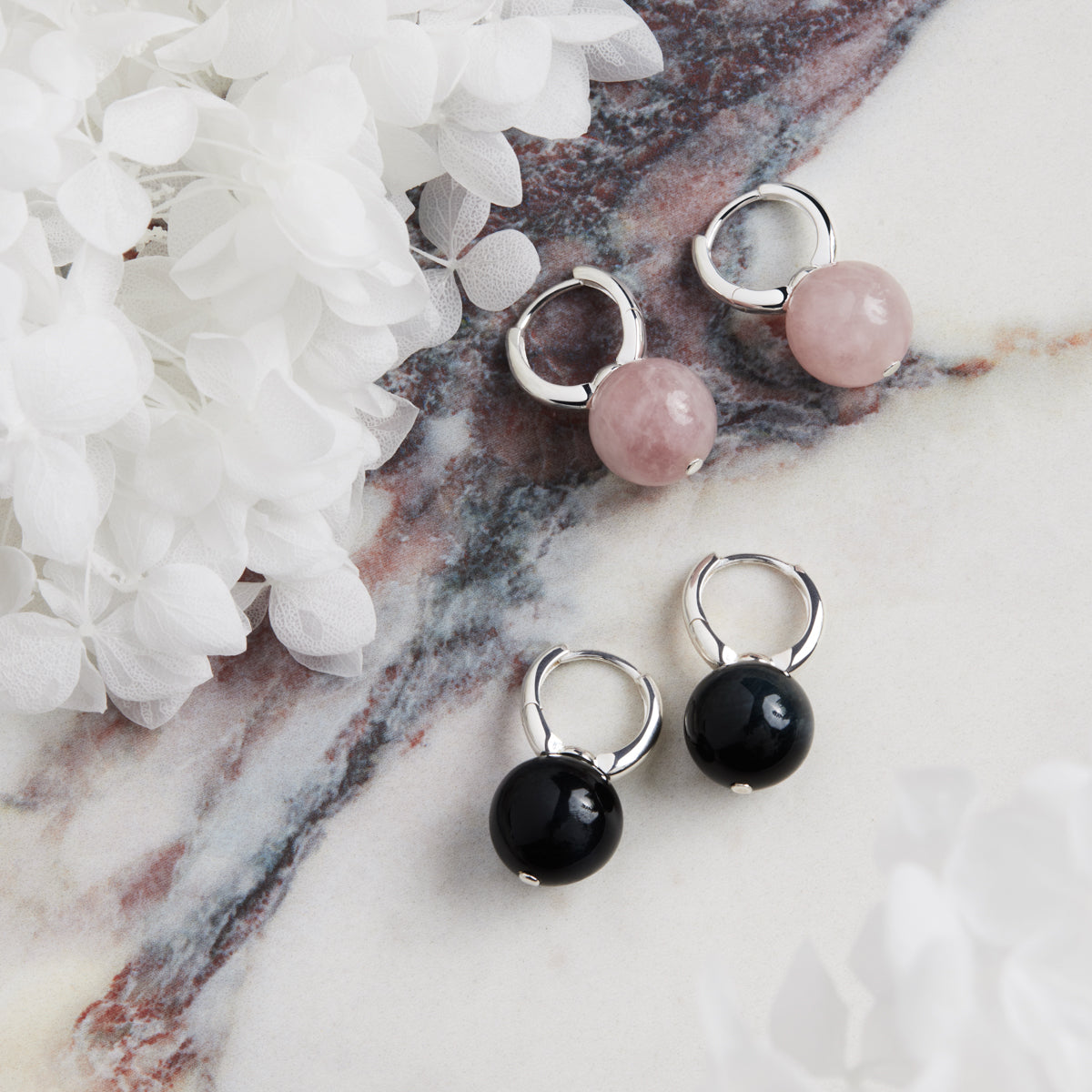 Capella Black Onyx Earrings