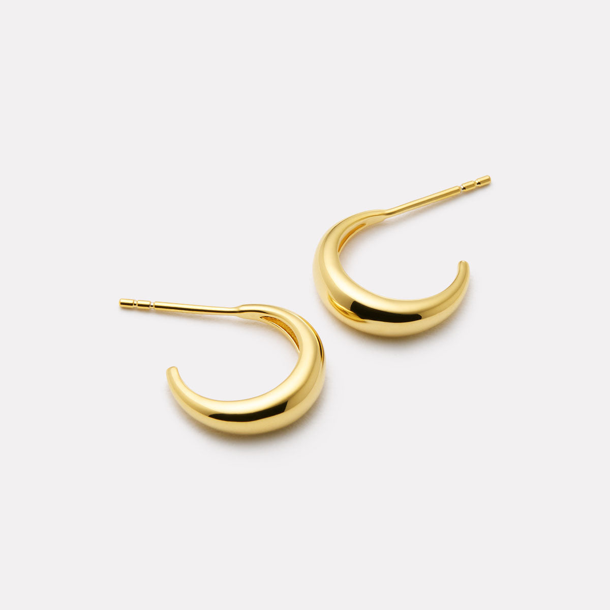 Yellow Gold La Muse Stud Earrings