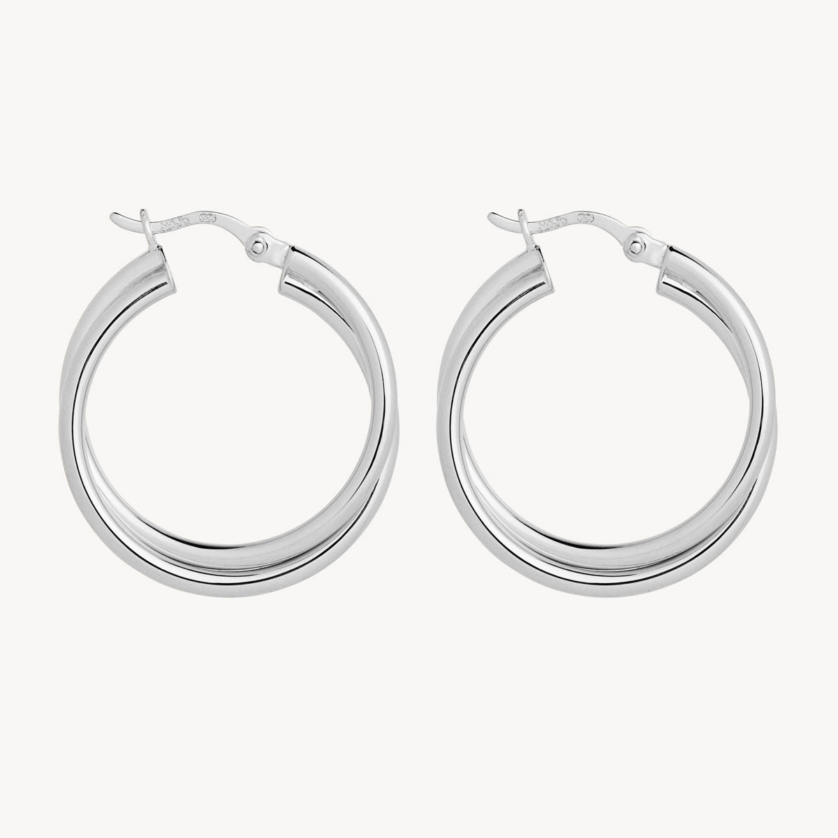 Duet Hoop Earrings