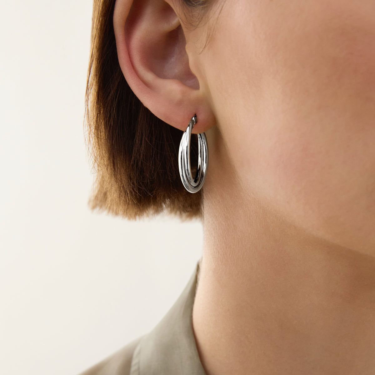 Duet Hoop Earrings