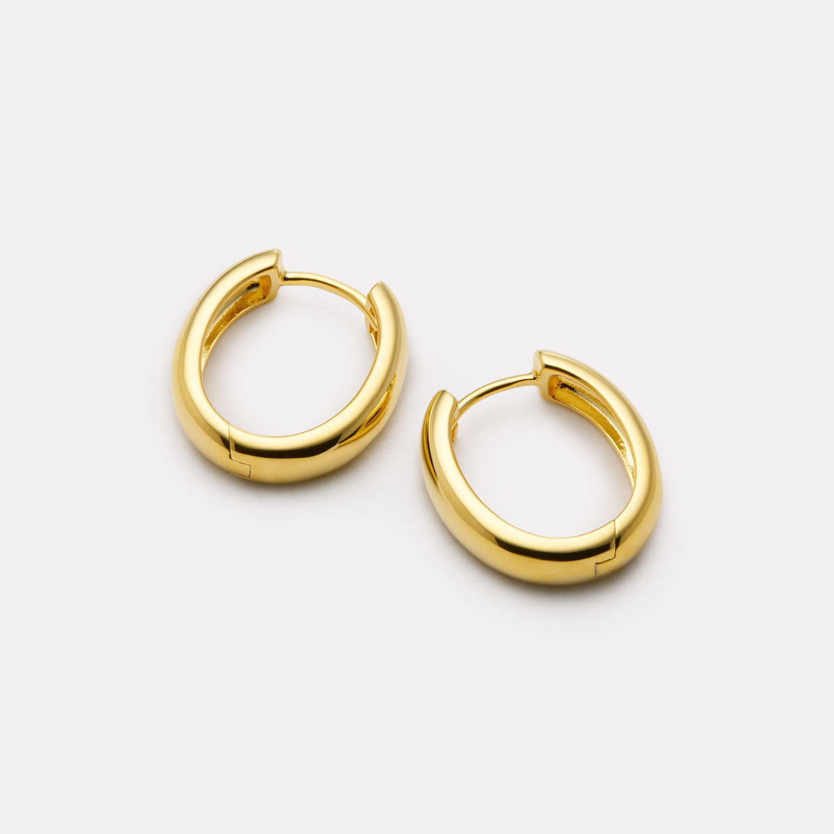 Yellow Gold Lumière Earrings