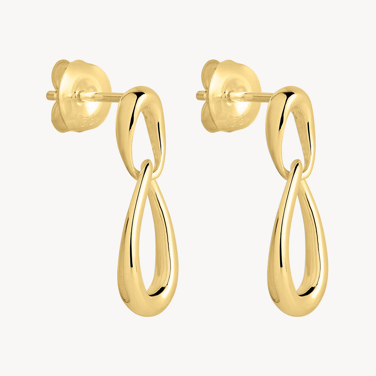 Yellow Gold Vivante Drops