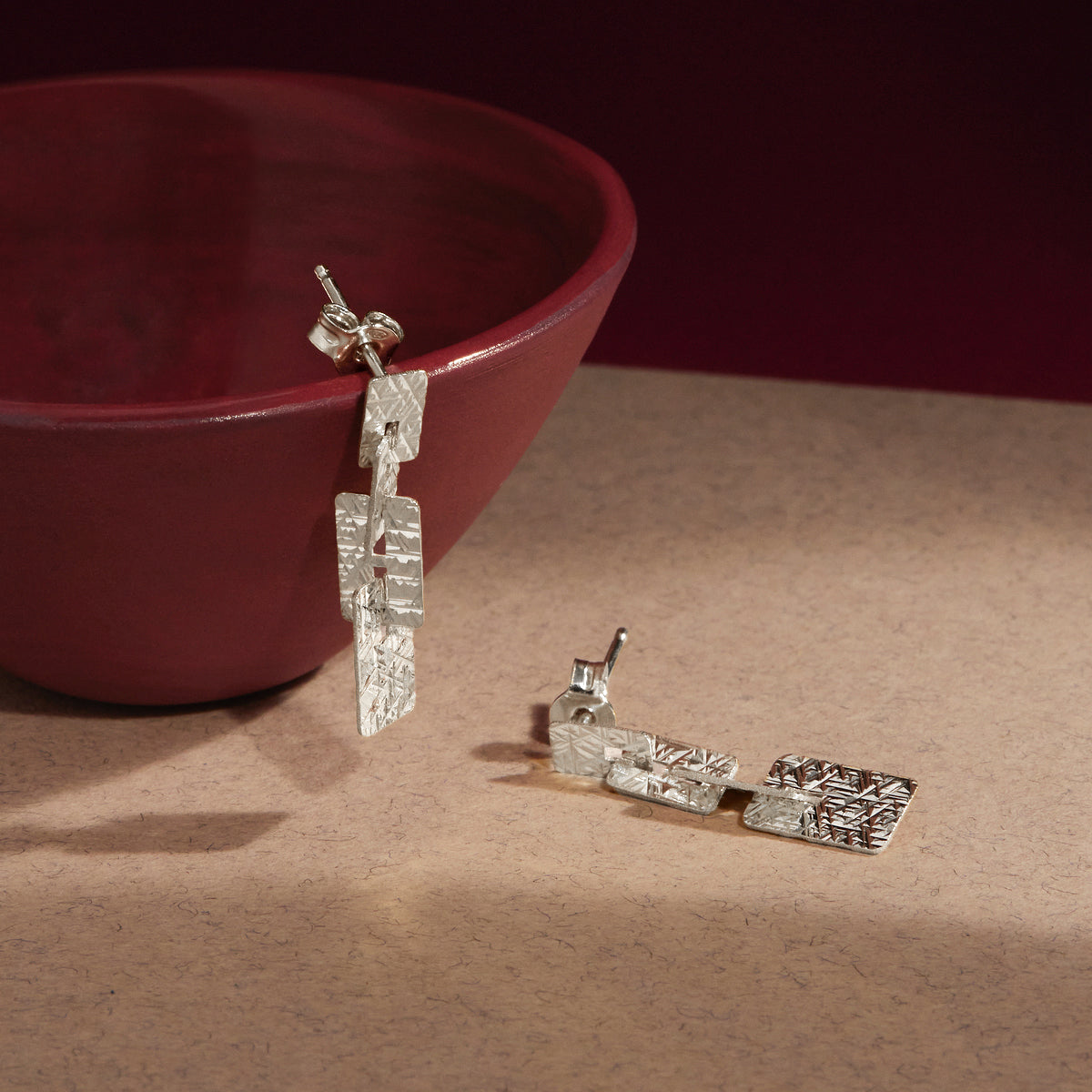 Milleluci Rectangular Earrings