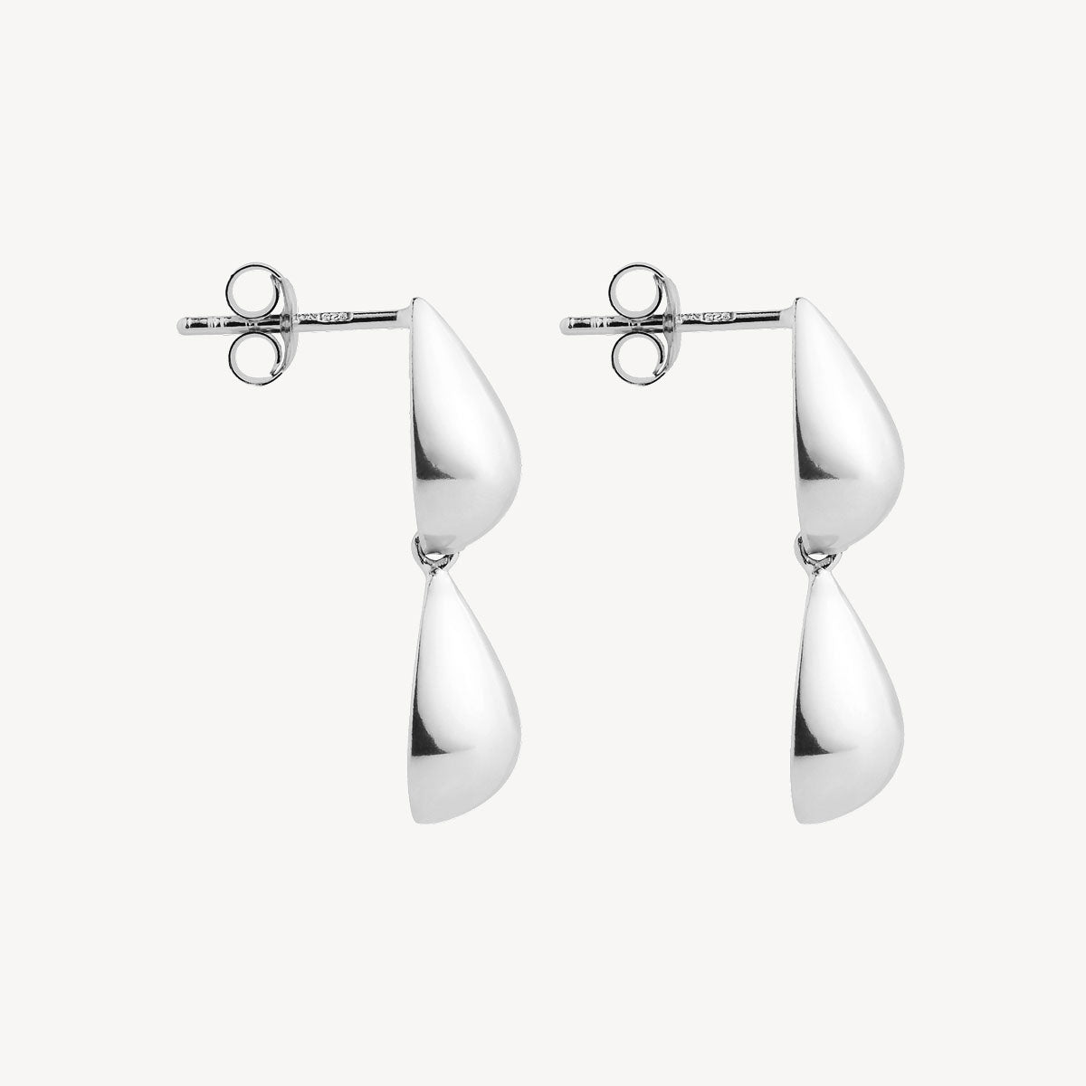 Liora Double Drop Stud Earring