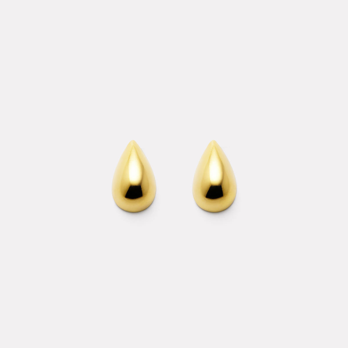 Yellow Gold Liora Stud Earrings