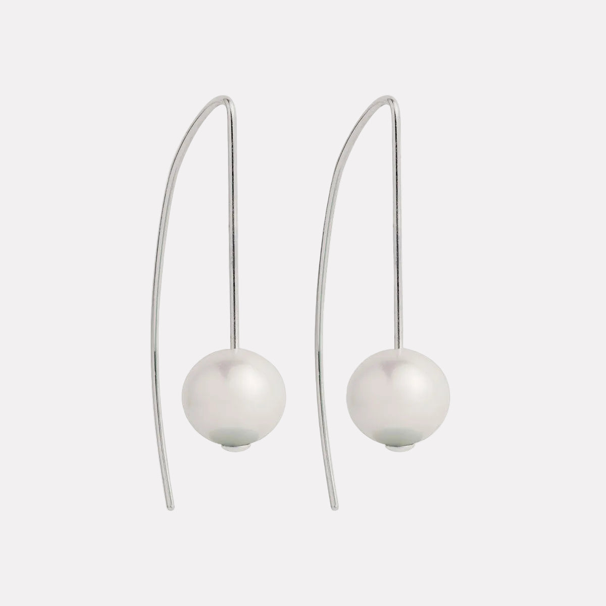Sterling Silver The Cove Pearl Earring