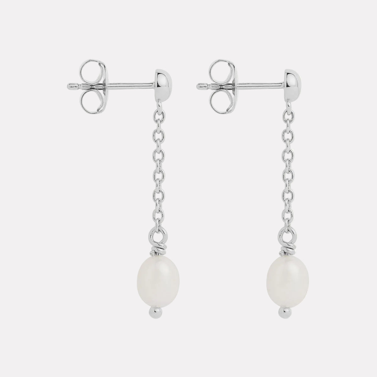 Tidal Whisper Single Pearl Earring