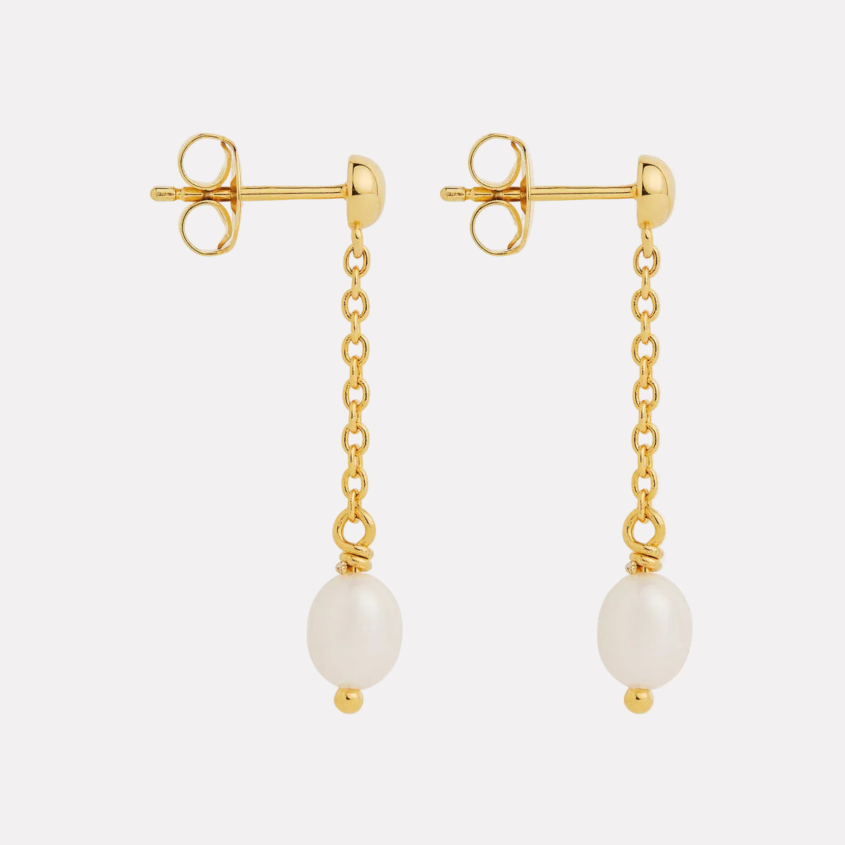 Tidal Whisper Single Pearl Earring