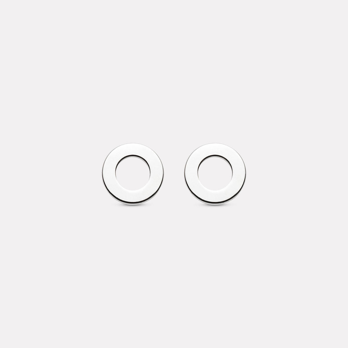 Sterling Silver Sola Stud Earrings