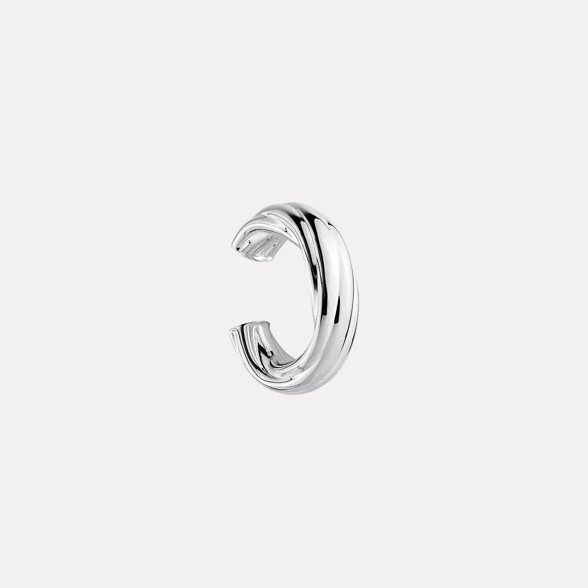 Sterling Silver Wisteria Ear Cuff