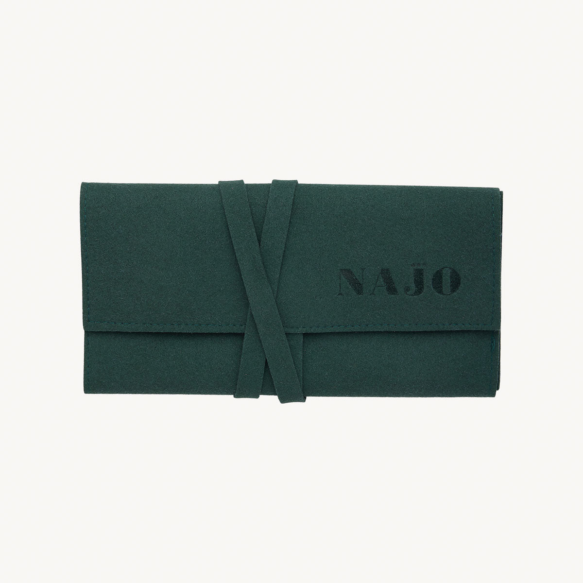 Teal Signature Travel Pouch