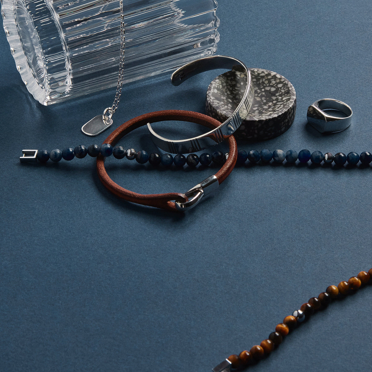 Legacy Sterling Silver Men's Cuff