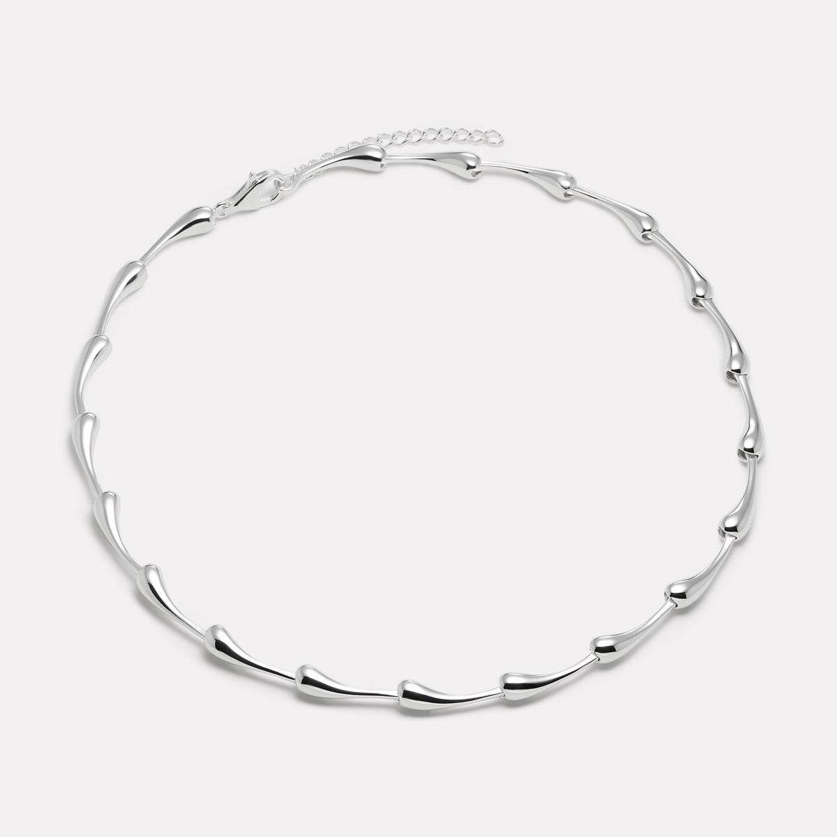 Sterling Silver Pool of Tears Necklace