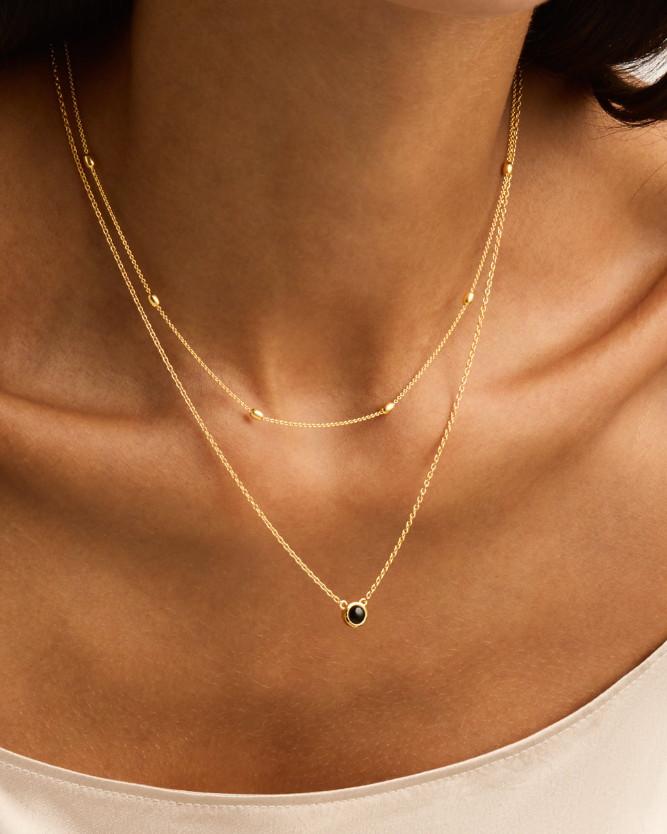 Heavenly Onyx Necklace