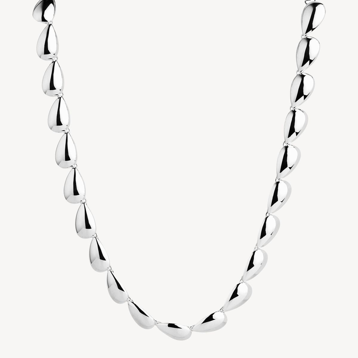 Sterling Silver Sunshower Link Necklace