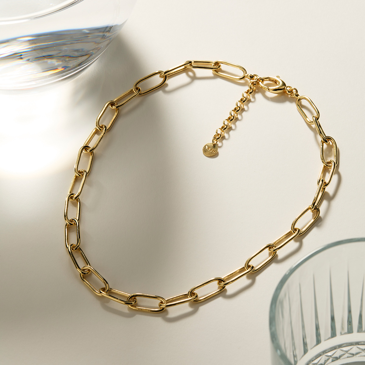 Vista Large Link Necklace